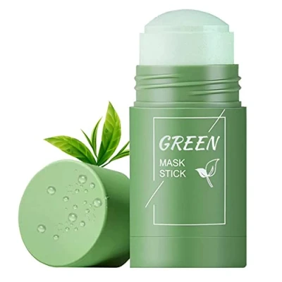 Afbeelding van Green Mask, Tea mee eters,Gezichtsmasker, Reiniging, Acne Diepe verwijdering van eters,Hydratatie de huid