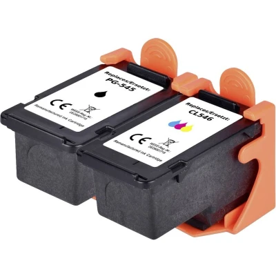 Afbeelding van Renkforce Inktcartridge vervangt Canon PG 545, CL 546 Compatibel Combipack Zwart, Cyaan, Magenta, Geel RF 5628896