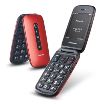 Image de Panasonic Gsm Kx tu550 Rouge (kx tu550exc)