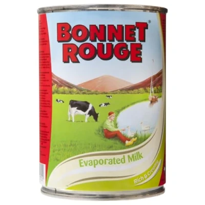 Afbeelding van BONNET ROUGE Gecondenseerde ongezoete melk, 410 g, 1 stuk