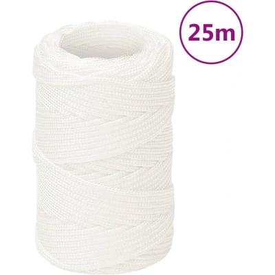 Afbeelding van Boottouw 2 mm 25 m polypropyleen volwit