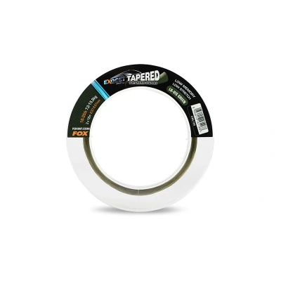Image de Fox Exocet Pro Low Vis Green Tapered Leader 12m (3pcs) 0,33 0,50mm Bas de ligne carpe