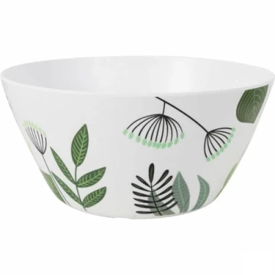 Afbeelding van Saladekom La Mediterránea Flora Melamine 25,5 x 12 cm (8 Stuks)
