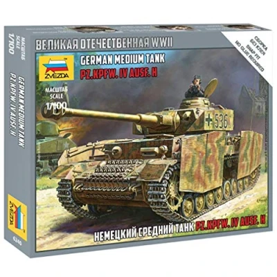 Afbeelding van Zvezda Panzer Iv Ausf.h (Zve6240) modelbouwsets, hobbybouwspeelgoed voor kinderen, modelverf en accessoires