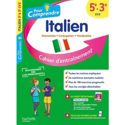 Image de Pour comprendre Italien 5e 4e 3e LV2