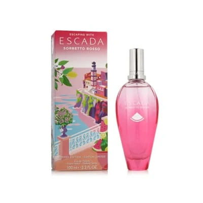 Image de Escada Escaping With Sorbetto Rosso Eau de Toilette Limited edition 100 ml