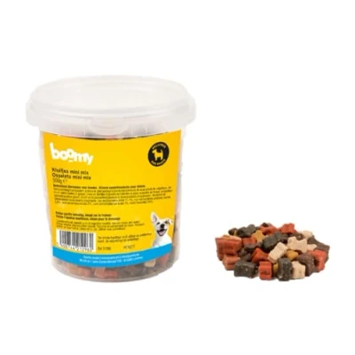 Afbeelding van Boomy Hondensnacks Beloningssnoepjes Kluifjes mini mix 2x500g