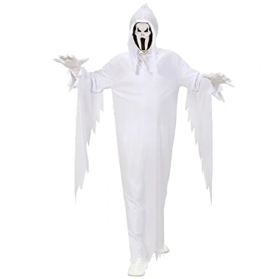 Afbeelding van WIDMANN MILANO PARTY FASHION kinderkostuum spook, geest, Magere Hein, carnaval, Halloween