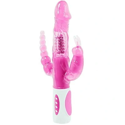 Afbeelding van Baile Pretty Bunny Tarzanvibrator Roterend 22.3 x 3cm Roze