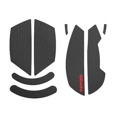 Afbeelding van Supergrip Antislipstrips voor Razer Cobra Pro, hoge prestaties, antislip, zonder resten, 0,5 mm
