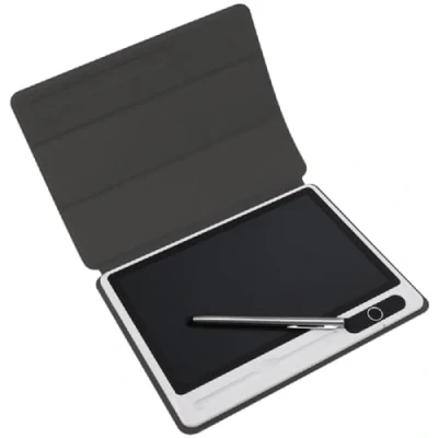 Afbeelding van EMEBAY Elektronisch notitieblok, intelligent schrijfbord met beschermhoes, lcd tekentablet, 10,1 inch, handschildergereedschap voor kinderen, volwassenen, notities
