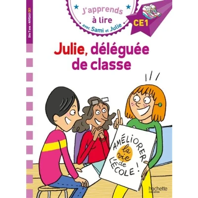 Image de Sami et Julie CE1 Julie, déléguée de classe