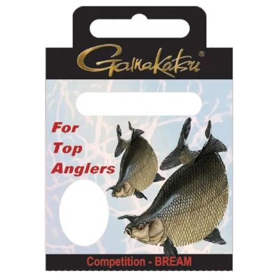 Afbeelding van GAMAKATSU HOOK BKS 1100B BREAM 22CM COMP Lijn: 0.18 Haak:9