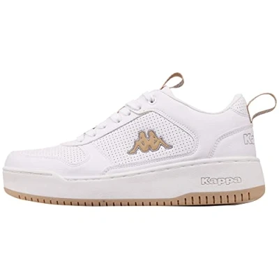 Afbeelding van Kappa Plateau Sneaker für Damen 243324 White/L&#039;grey 38