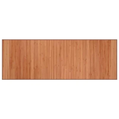 Afbeelding van Vloerkleed rechthoekig 70x200 cm bamboe bruin