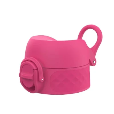Afbeelding van ION8 OneTouch 2.0 lekvrij deksel, voor drinkflessen 320 ml, 350 400 500 600 vervanging roze, klein, kunststof