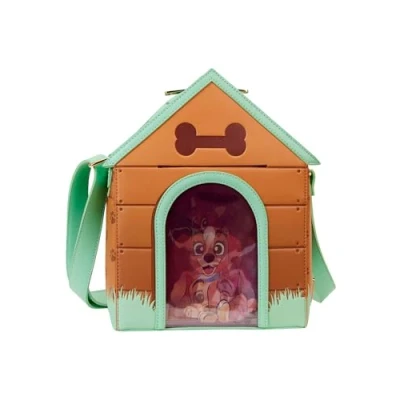 Afbeelding van Disney Loungefly Crossbody Bag I Heart Dogs Lenticular