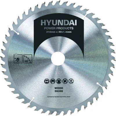 Afbeelding van Hyundai zaagblad 210 x 30mm 48 Tands