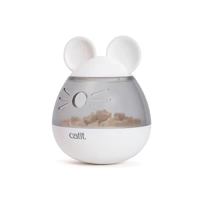 Afbeelding van Catit Speelgoed Voor Dieren Kat Ca Pixi Treat Dispenser Mouse 8x8x10cm Wit 1st