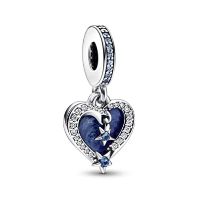 Afbeelding van Pandora Bedel Celestial Vallende Ster hart 792356C01