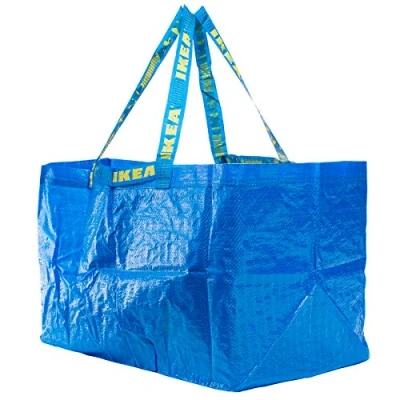 Afbeelding van IKEA 172.283.40 Frakta boodschappentassen, groot, blauw, 10 stuks