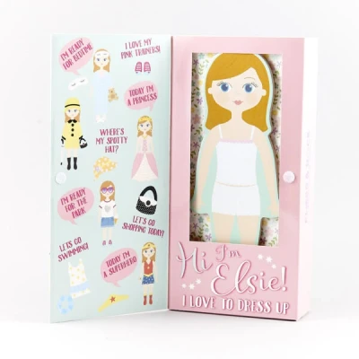 Afbeelding van Floss &amp; Rock Magnetische Aankleedpop Elsie
