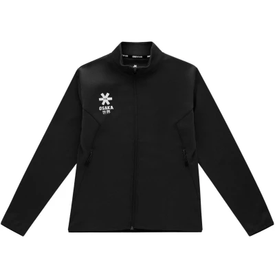 Afbeelding van Osaka Track Pro Trainingsjack Dames Black XL Zwart Hockey