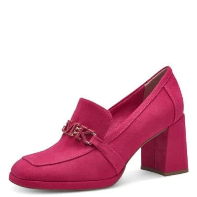 Afbeelding van Marco Tozzi Hochfront Klassieke pumps, Dames, Maat: 41, Rose pink Textiel