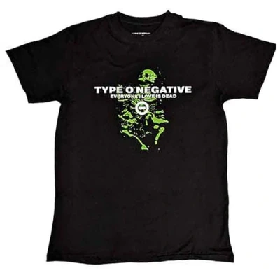 Afbeelding van Type O Negative Everyone I Love Is Dead Heren T shirt L Zwart