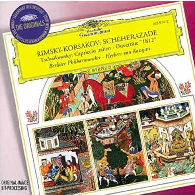 Afbeelding van Berliner Philharmoniker, Herbert Von Karajan Rimsky Korsakov: Scheherazade Tchaikovsky: Capriccio Italien (CD)