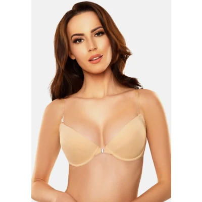 Afbeelding van Vivisence Strapless BH, Dames, Maat: 85D, Beige