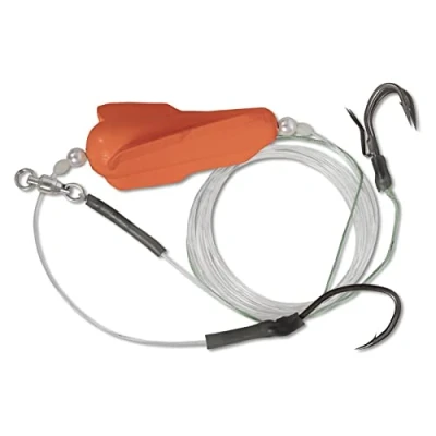 Image de Black Cat Dead Bait Rig 200cm (Size 8/0 + 4/0) Bas de ligne carnassier