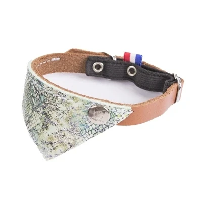 Afbeelding van Martin Halsband Kat Malibu Groen / Bruin