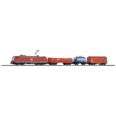 Afbeelding van Piko H0 59015 PSCwlan startset goederentrein met BR 185 van de DB AG