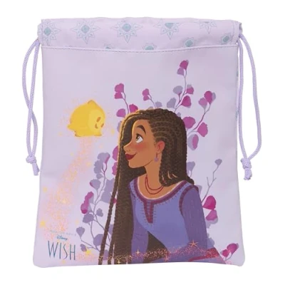 Afbeelding van Lunchtrommel Wish 20 x 25 1 cm Zak Lila