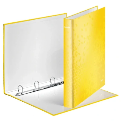 Image de Leitz 4242 WOW classeur avec 4 anneaux en D jaune