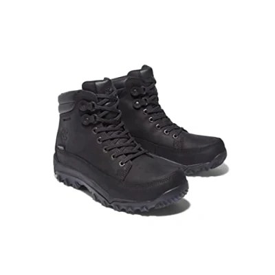 Afbeelding van Timberland Rime Ridge Mid Wp Wandelschoenen voor heren, zwart nubuck
