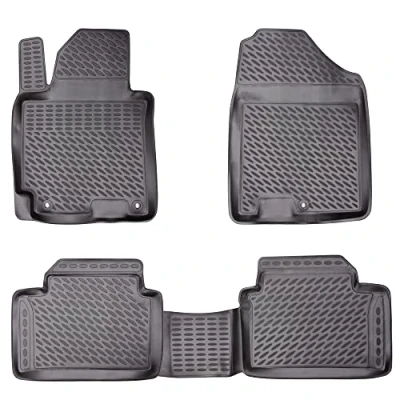 Afbeelding van Elmasline 3D design rubbermatten set voor KIA CEED III vanaf 2018 extra hoge rand van 5 cm