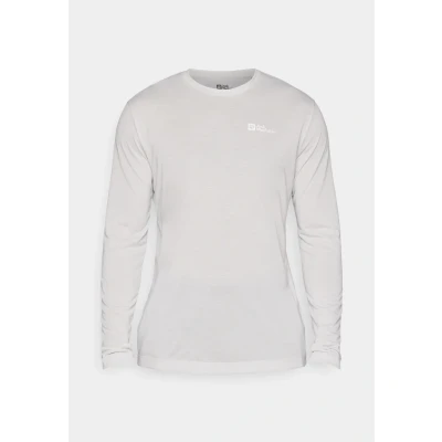 Afbeelding van Jack Wolfskin Vonnan LS T M Longsleeve, Heren, Maat: Small, Cool grey