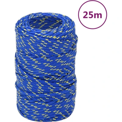 Afbeelding van VidaXL Boottouw 2 mm 25 m polypropyleen blauw