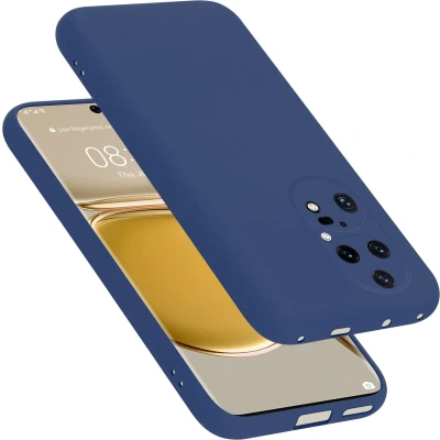 Afbeelding van Cadorabo Hoesje geschikt voor Huawei P50 PRO in LIQUID BLAUW Beschermhoes gemaakt van flexibel TPU silicone Case Cover