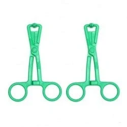 Afbeelding van Rimba Bondage Play Tepelklemmen schaarmodel groen