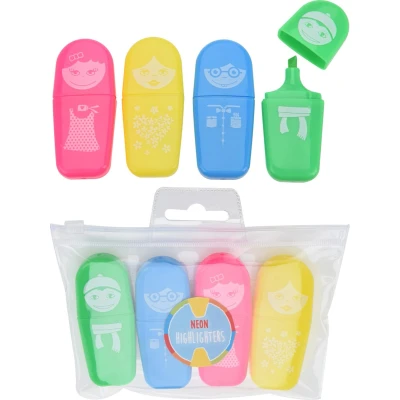Afbeelding van Markers Neon 4sts