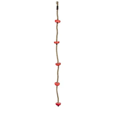 Afbeelding van small foot 11582 Everest klimtouw, weerbestendig materiaal, met borgring en treeplanken, vanaf 3 jaar