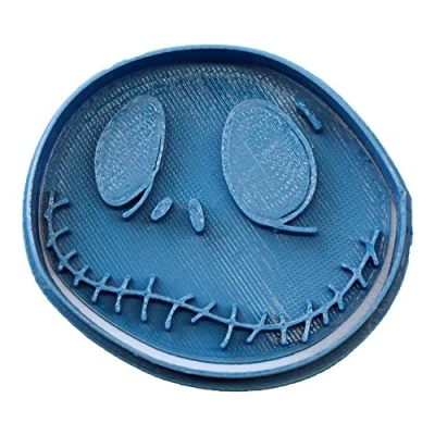 Afbeelding van Cuticuter Halloween Jack 2 uitsteekvormpjes, 8 x 7 1,5 cm, blauw
