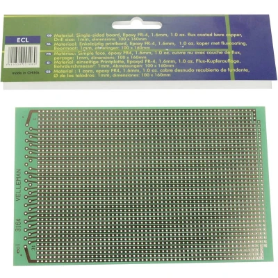 Afbeelding van Eurocard volle lijnpatroon 100 x 160 mm