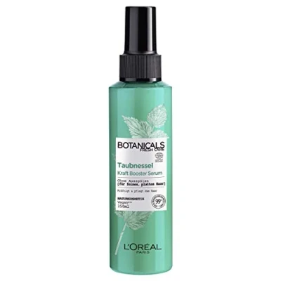 Afbeelding van Botanicals Kraft Booster Serum zonder siliconen, voor fijn haar, veganistische natuurlijke cosmetica, duivenbrandnetel, 150 ml