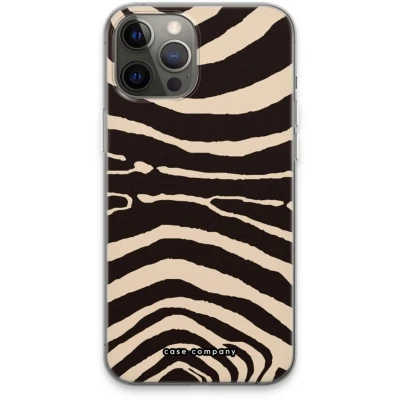 Afbeelding van Case Company® hoesje geschikt voor iPhone 13 Pro Max Arizona Zebra Soft Cover Telefoonhoesje Bescherming aan alle Kanten en Schermrand