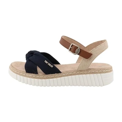 Afbeelding van Tom Tailor Sandales pour femme 9590350001 bleu marine 38 EU, marine, EU