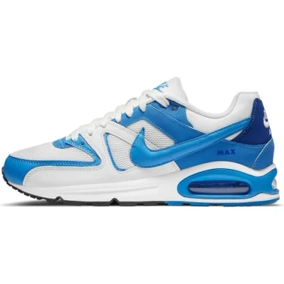 Afbeelding van Nike Air Max Command Heren Sneakers Schoenen Wit Blauw CT2143 002 Maat EU 45 US 11
